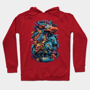 Zoomorphic Beasts - Dragons Festival Hoodie